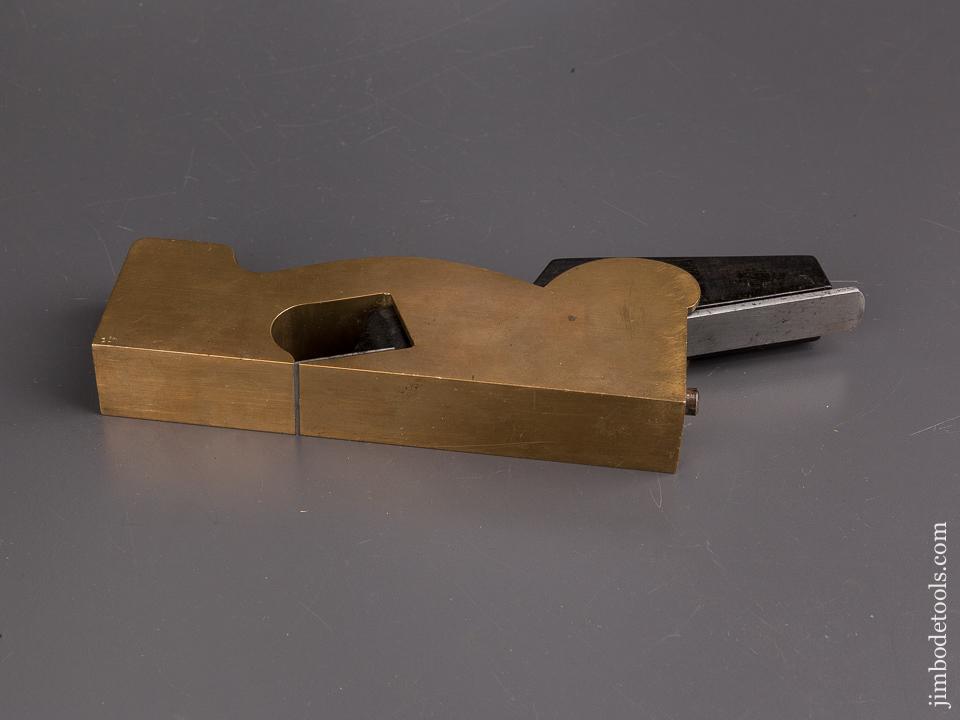 Great Ebony & Gunmetal Infill Shoulder Plane - 86302