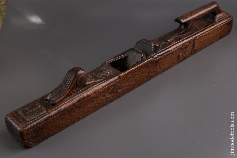 Lovely 17th/18th Century Carved Jointer Plane - 86717U