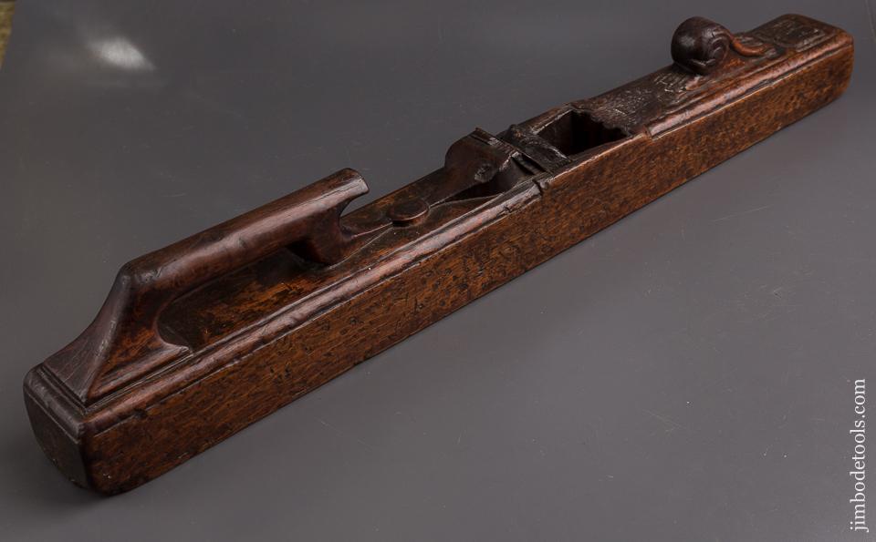 Lovely 17th/18th Century Carved Jointer Plane - 86717U