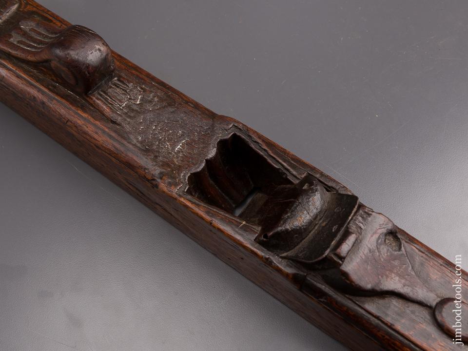 Lovely 17th/18th Century Carved Jointer Plane - 86717U