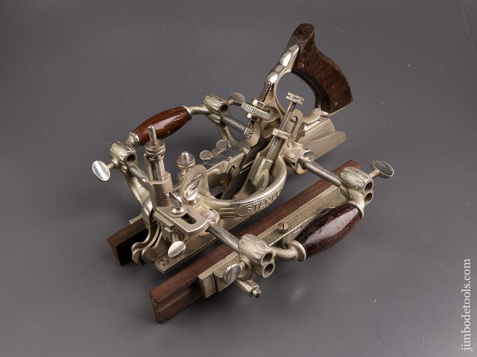 Near MInt! STANLEY No. 55 Combination Plane 100% COMPLETE in Custom Box Type 12 circa 1915-18 PERFECT - 86775
