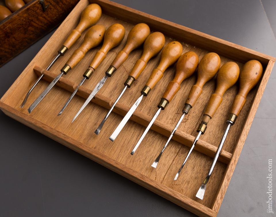 Great Double Decker Carving Tool Set with Twenty Carving Chisels! - 86914