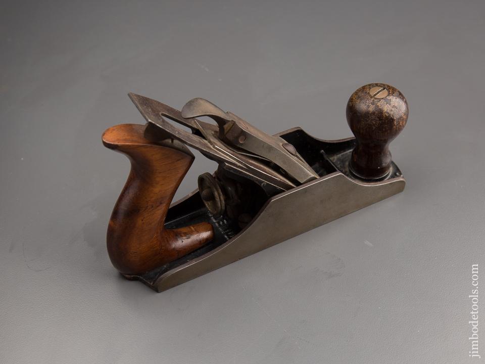 Extra Fine! STANLEY No. 602 BEDROCK Smooth Plane Type 9 circa 193132 with Decal SWEETHEART - 86924
