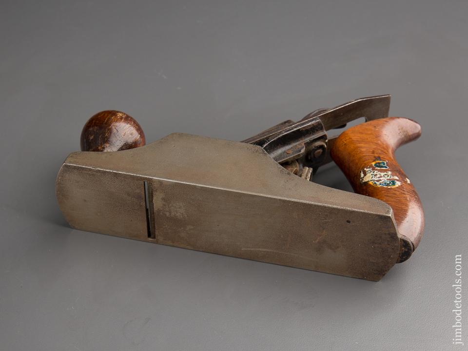 Extra Fine! STANLEY No. 602 BEDROCK Smooth Plane Type 9 circa 193132 with Decal SWEETHEART - 86924