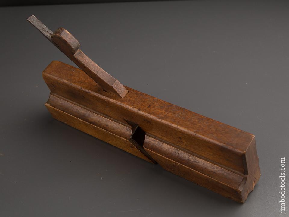 18th Century Ten inch Yellow Birch JO, FULLER PROVIDENCE Crispy Complex Molding Plane circa 1772-1822 FINE - 87077U