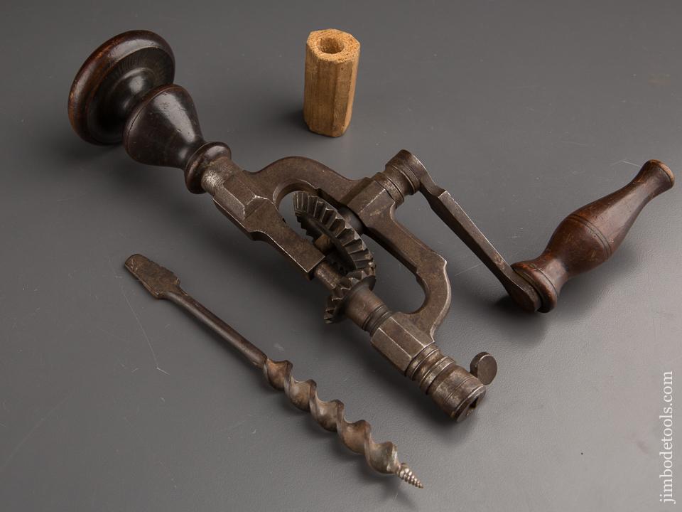 Early & Ornate! Iron Frame Drill 0 87204