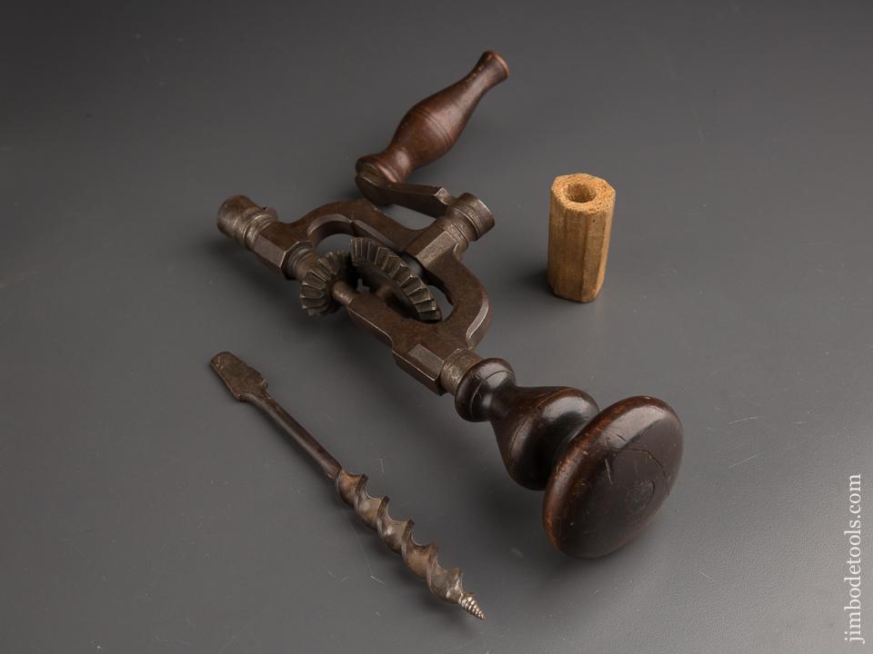 Early & Ornate! Iron Frame Drill 0 87204