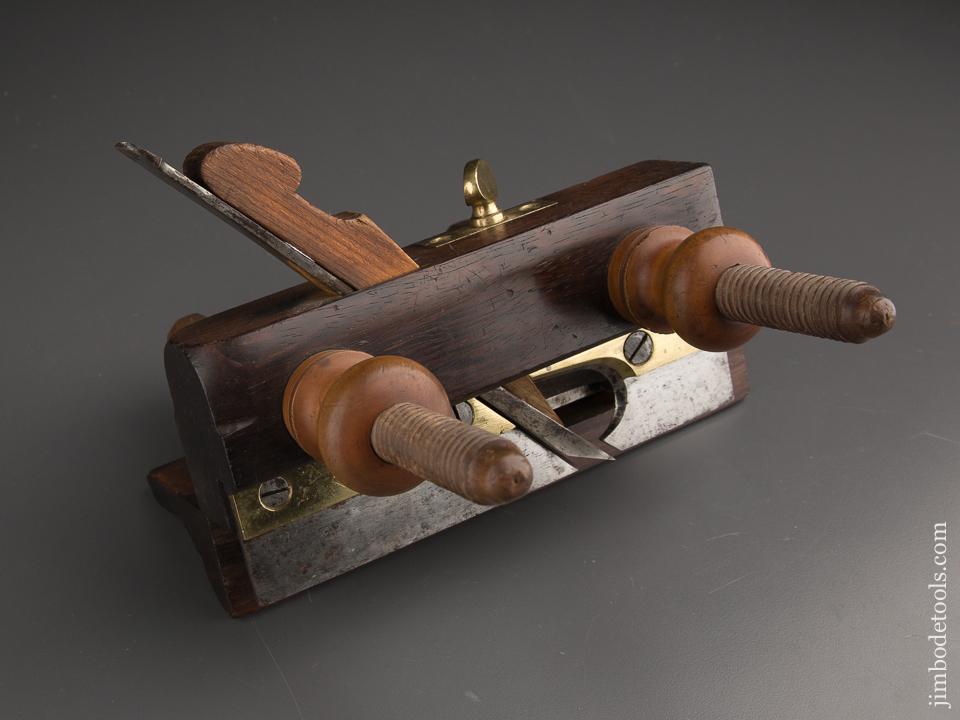 Rare! J.F. RANSOM Rosewood Plow Plane circa 1840 Watertown, NY - 87260