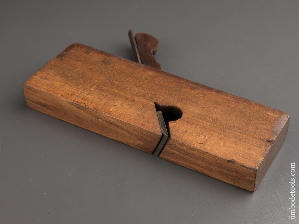 Good User 1 1/4 inch Rabbet Plane by S.H. BIBIGHAUS Philadelphia circa 1840-60 GOOD+ - 87301