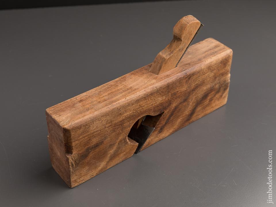 Good User 1 3/4 inch Rabbet Plane by R.A. PARRISH PHILADA circa 1773-1807 GOOD+ - 87317