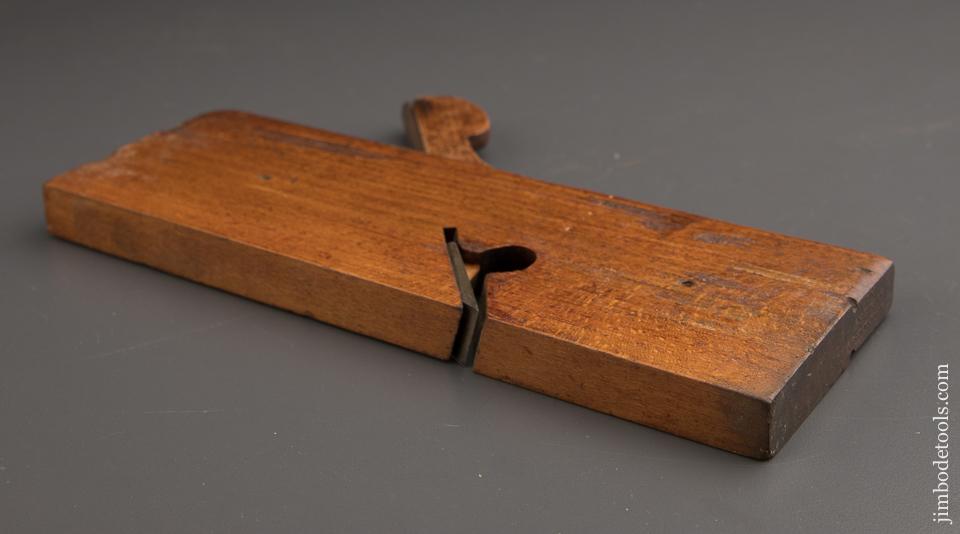Good User 3/4 inch Wide Rabbet Plane by T.J. M'MASTER & CO AUBURN NY circa 1825-39 GOOD+ - 87319