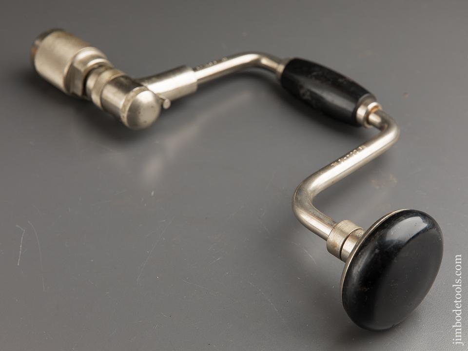 Extra Fine! Ten inch STANLEY YANKEE NO. 2101A BELL SYSTEM Bit Brace - 87717