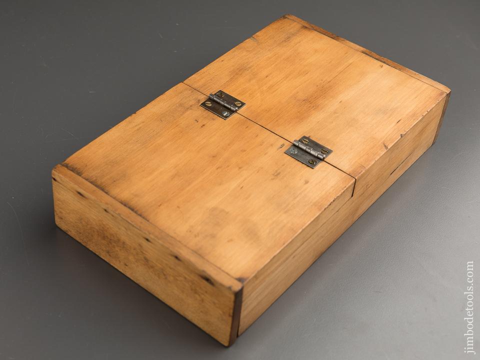 Put-Together Set of 13 IRWIN Style Auger Bits in Wooden Box - 87766