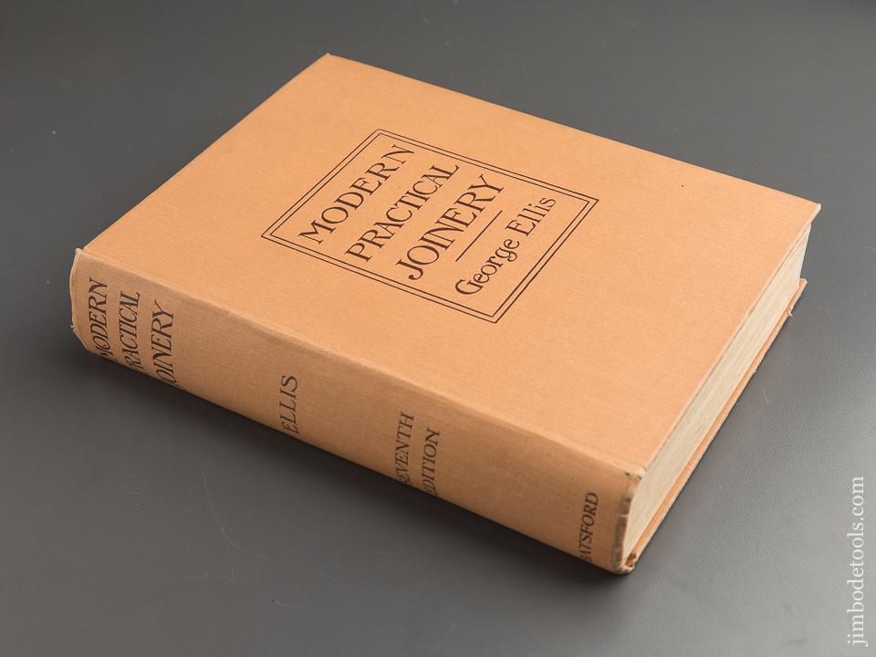 Book: MODERN PRACTICAL JOINERY by George Ellis - 87775