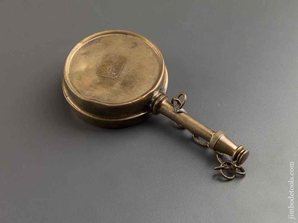 GARRETT, SAVEALL & CO Brass Oil Can with Cap - 87884