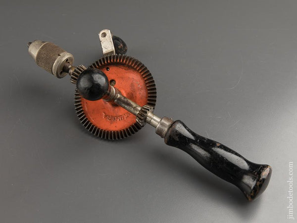 Perceuse à Main Stanley N° 905 – Angleterre, Ancienne, Poignées Bois, Outil Collection