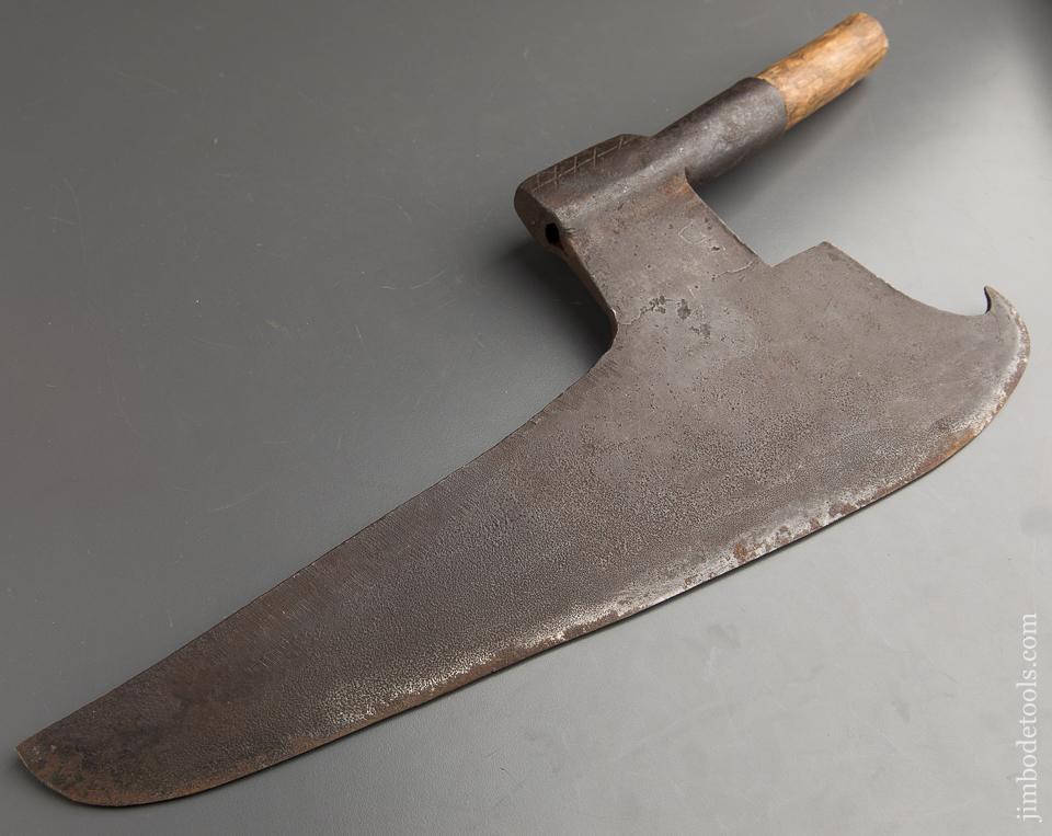Magnificent Decorated 18th Century Goose Wing Axe - 88490