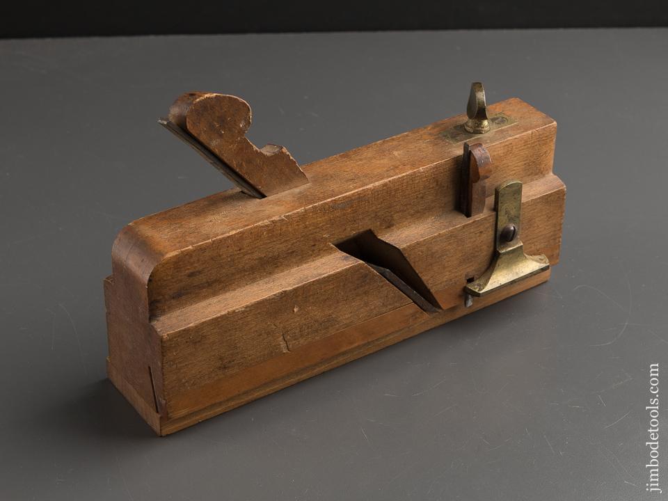Extra Fine! D.R. BARTON ROCHESTER NY Moving Filletster Plane circa 1832-1874 - 88567