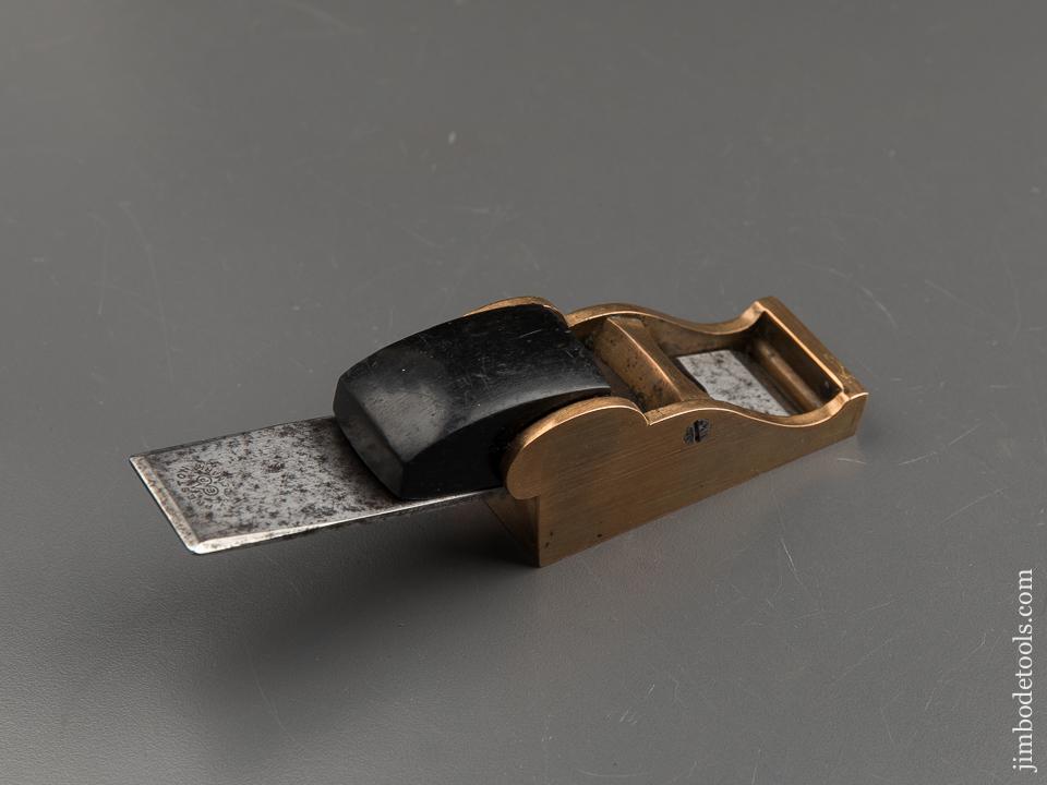 Amazing! Gunmetal & Ebony PRESTON Chariot Plane - 88579U