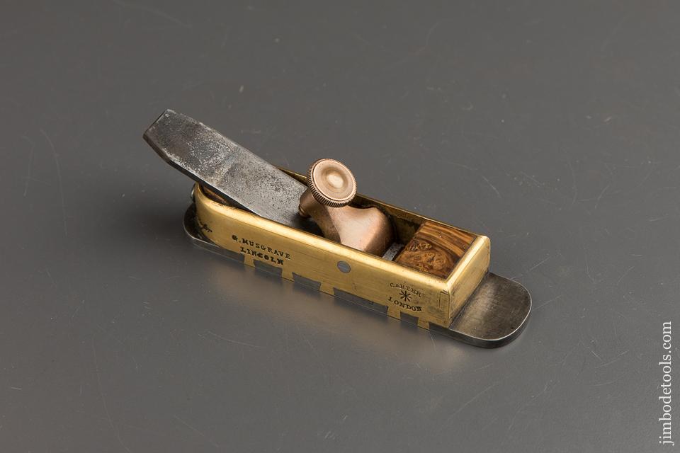 Fabulous! BILL CARTER Miniature Miter Plane = 88681U