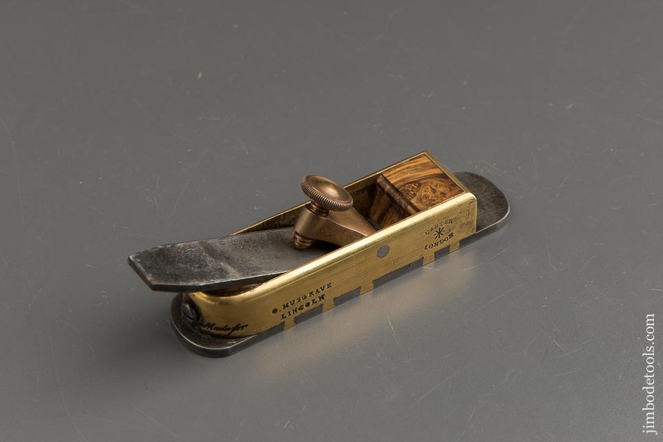 Fabulous! BILL CARTER Miniature Miter Plane = 88681U