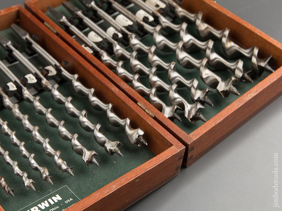 EXTRA FINE & Complete Set of 13 IRWIN Auger Bits in Original Box - 88758