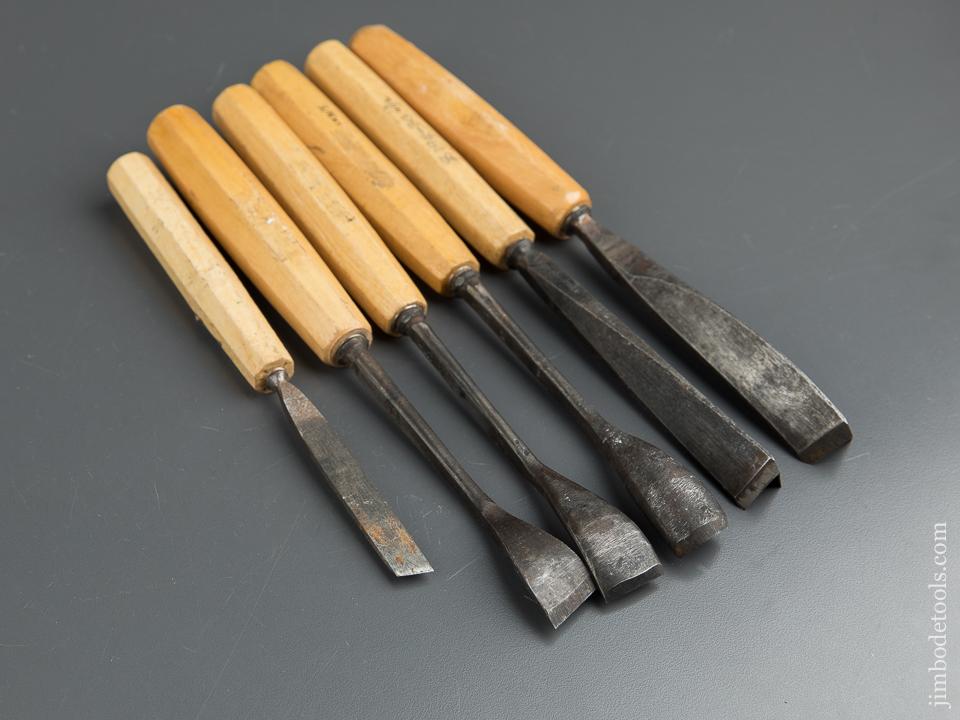 Six DASTRA Germany Spoon Gouges with Decals - 88803