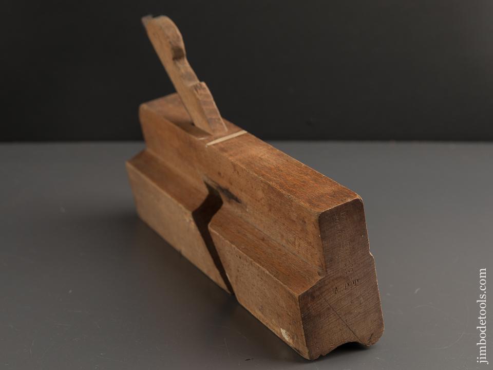 GOOD 1 3/4 inch Crispy Complex Molding Plane by D.R. BARTON ROCHESTER NY - 88828