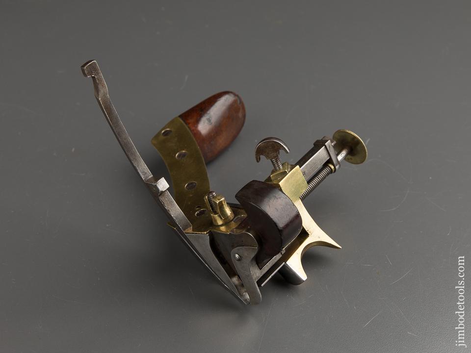 Amazing! Coachmaker's Plow Plane Dated 1891 by C. HABERECHT - 88866U
