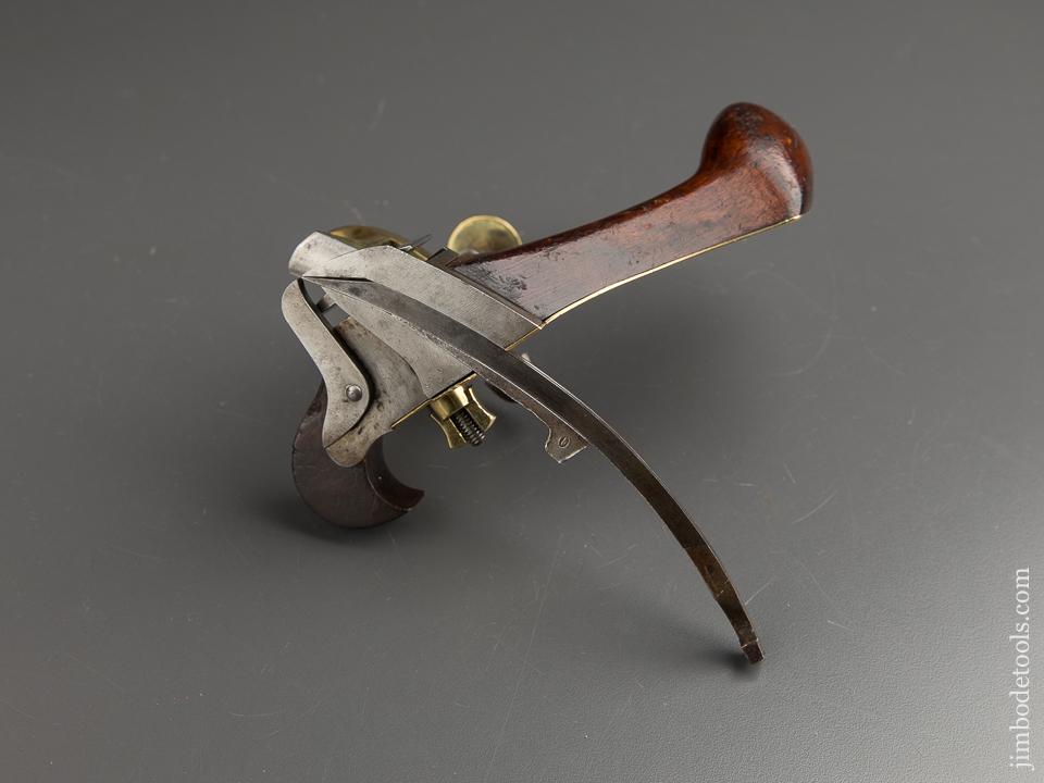 Amazing! Coachmaker's Plow Plane Dated 1891 by C. HABERECHT - 88866U