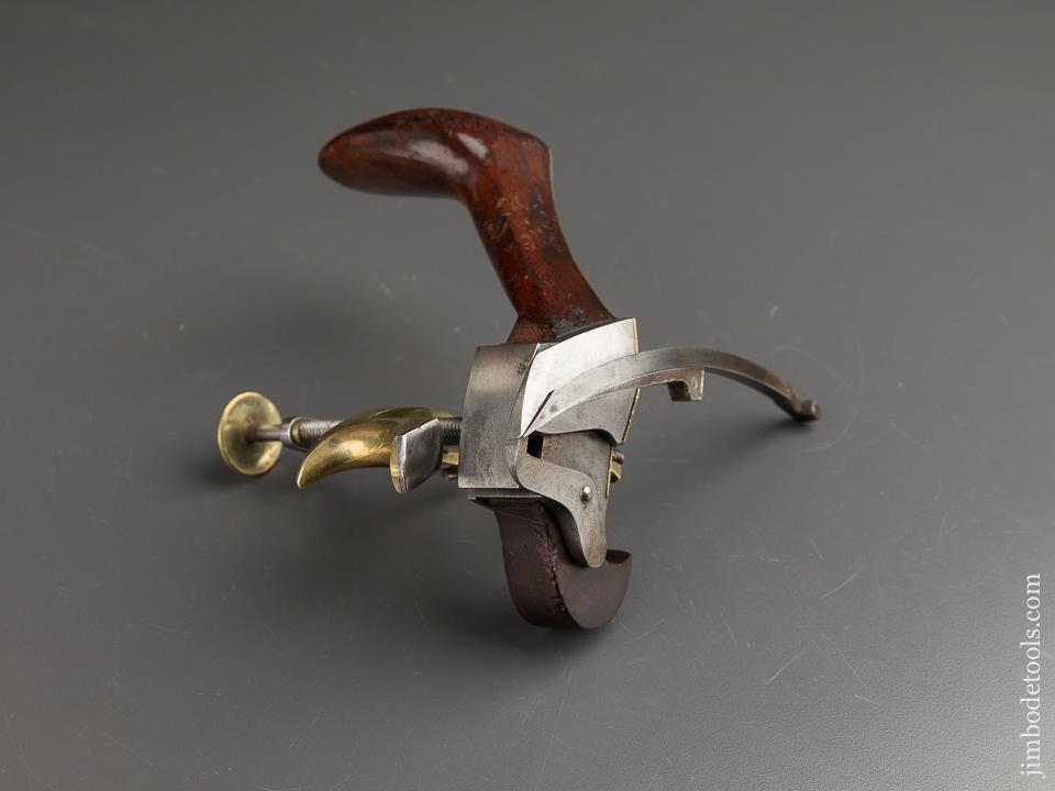 Amazing! Coachmaker's Plow Plane Dated 1891 by C. HABERECHT - 88866U