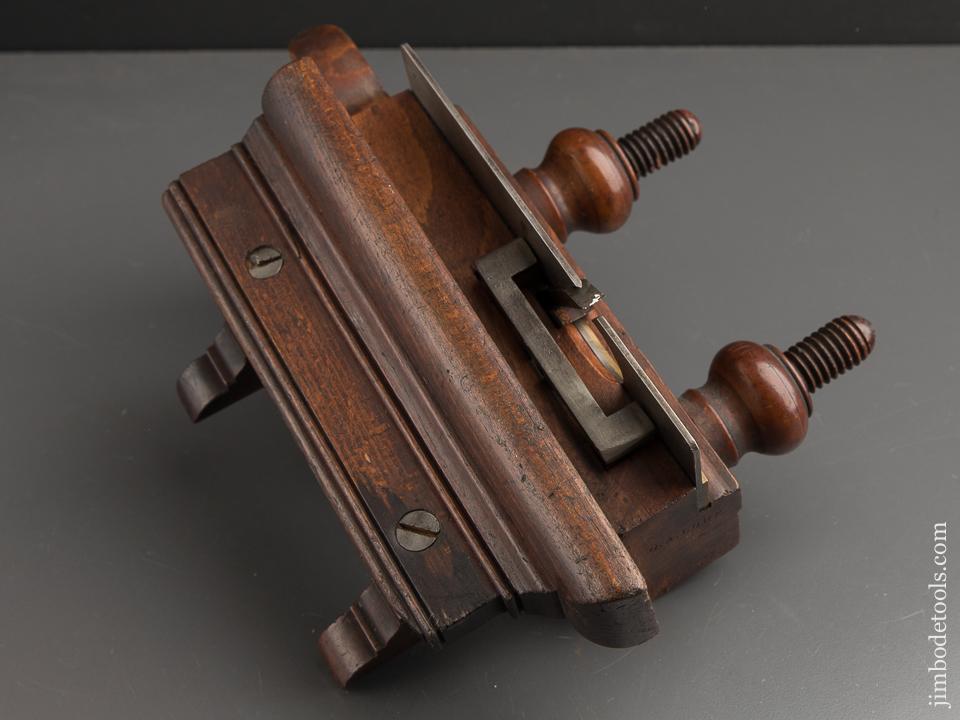 Good User Beech Screw Arm Plow Plane by AUBURN TOOL CO circa 1864-93 GOOD+ - 88938