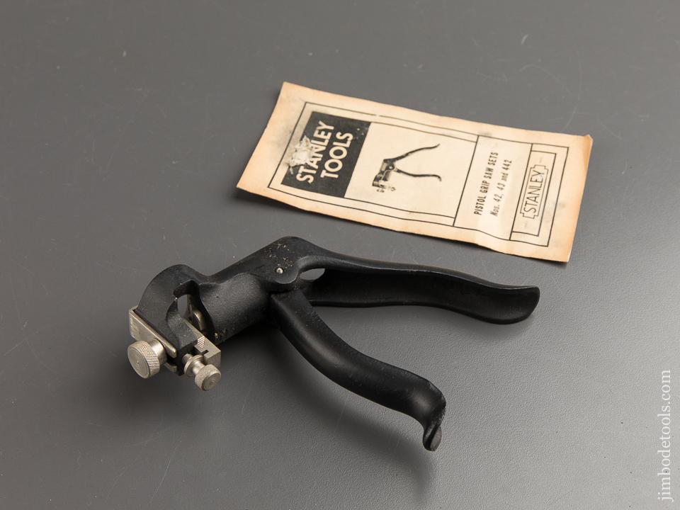 STANLEY No. 42X Saw Set DEAD MINT with Instructions - 89021