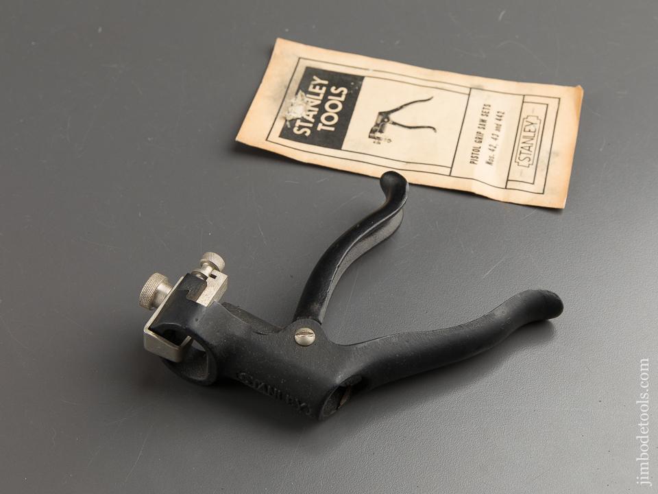 STANLEY No. 42X Saw Set DEAD MINT with Instructions - 89021