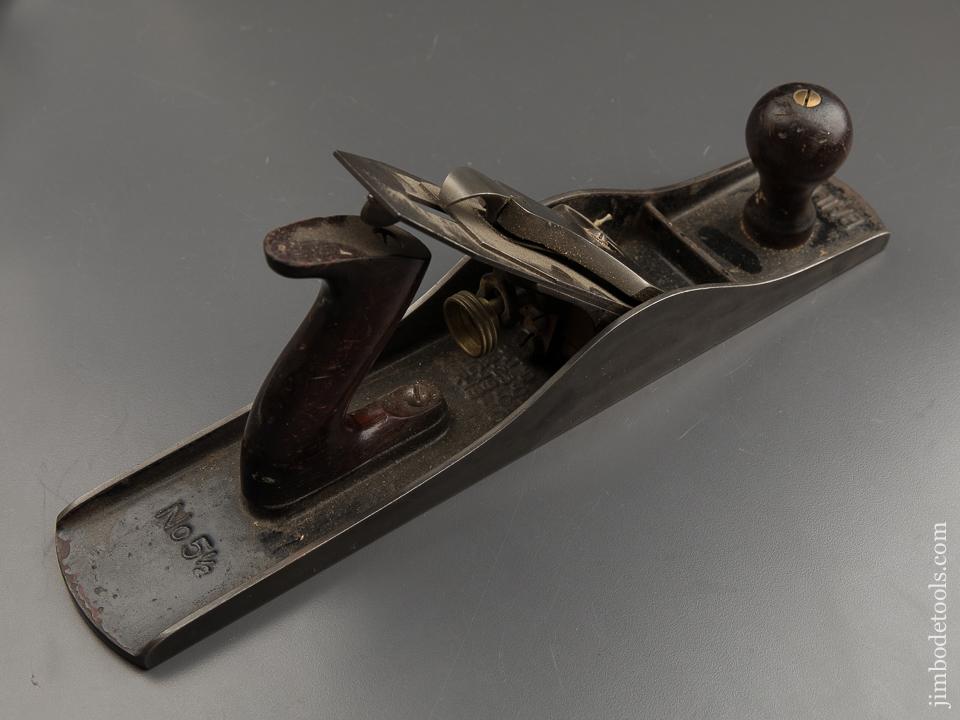 STANLEY No. 5 1/2C Jumbo Jack Plane Type 11 circa 1910-18 - 89109