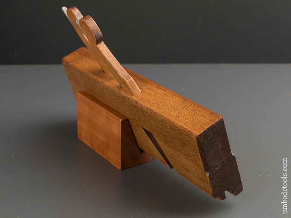 Stunning 18th Century JO FULLER PROVIDENCE Yellow Birch Double Iron Door Plane FINE - 89197