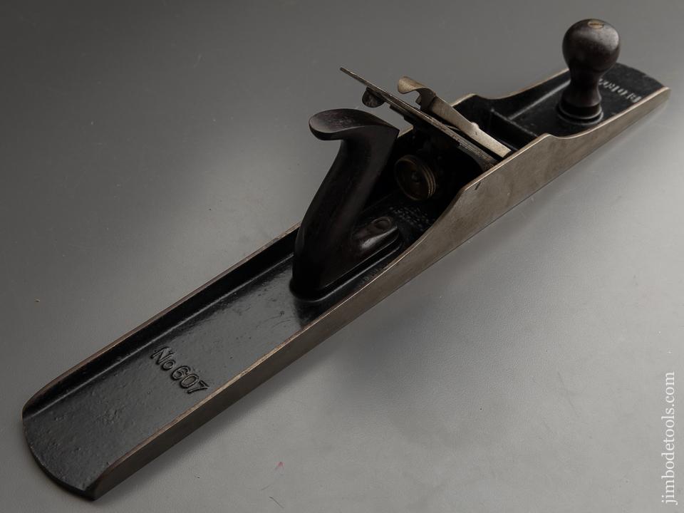Minty! STANLEY No. 607 BEDROCK Jointer Plane Type 7 circa 1923-26 SWEETHEART - 89254