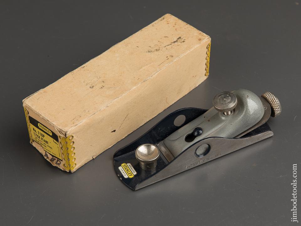 STANLEY No. 118P Low Angle Block Plane in Original Box - 89276