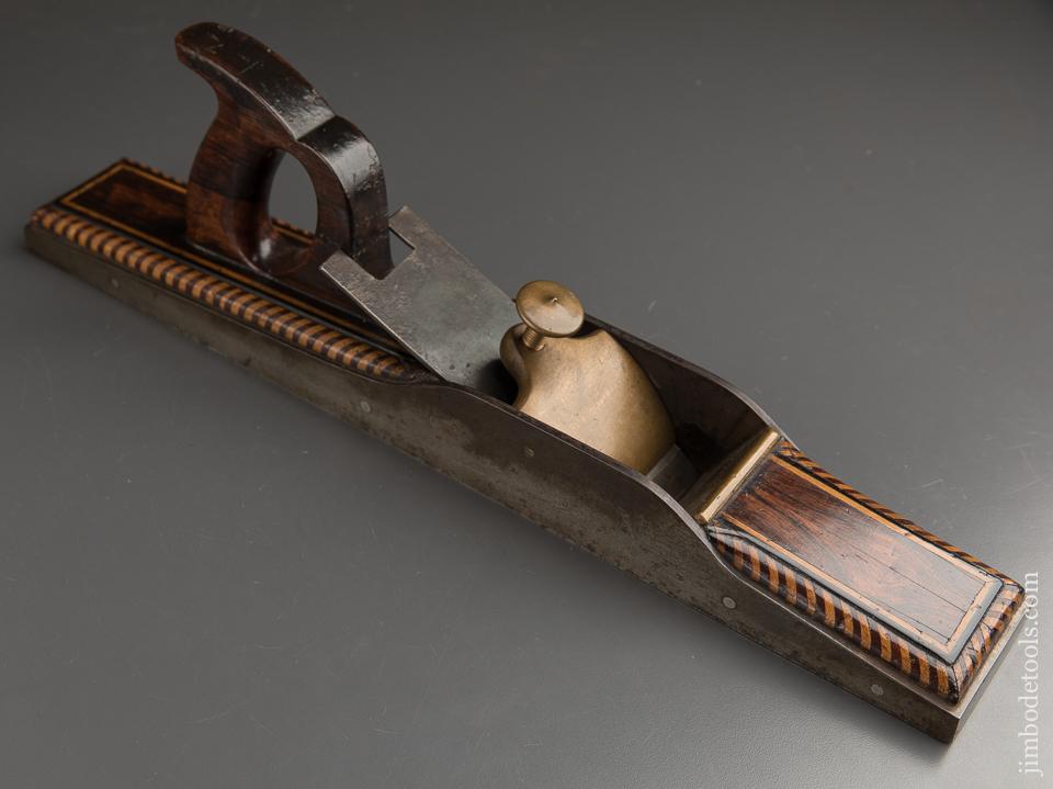 Magnificent! Rosewood & Inlay Filled 18 3/4 inch Low Angle Jointer Plane - 89334U