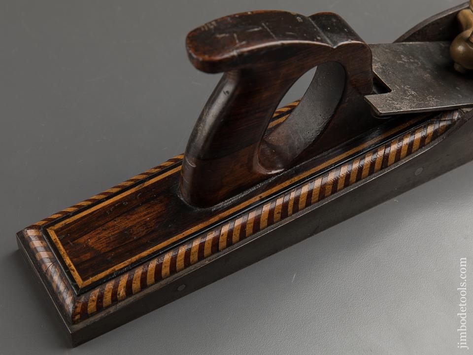 Magnificent! Rosewood & Inlay Filled 18 3/4 inch Low Angle Jointer Plane - 89334U