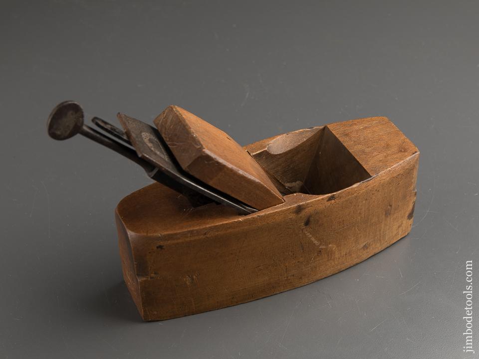 C. NURSE & CO Patented? Adjustable Coffin Smooth Plane circa 1887-1908 RARE - 89390