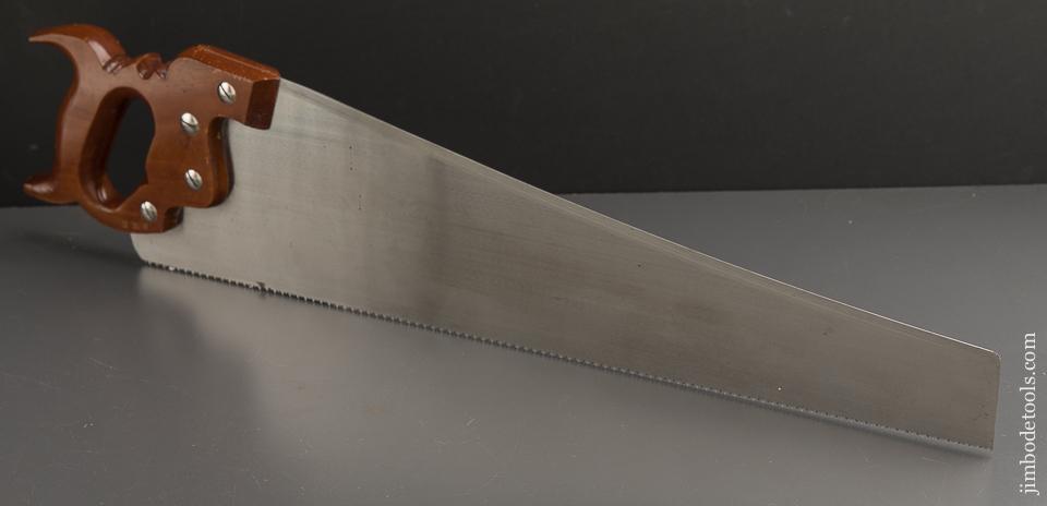 Magnificent Set of Two ATKINS Saws NEW OLD STOCK No. 68 & No. 69 Rip and Crosscut - 89456U