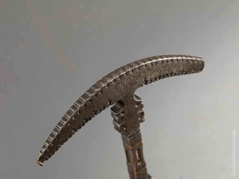 Remarkable 17th Century Flint Knapping Hammer with Touch Hole Pick - 89460U