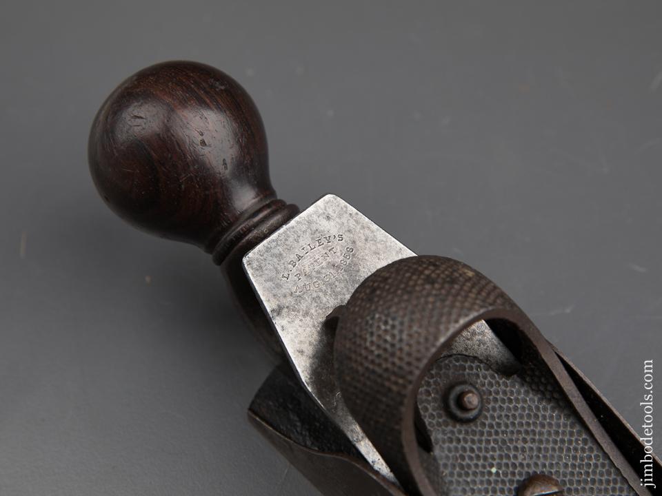 STANLEY NO. 9 3/4 Tail Handled Block Plane Type 2 circa 1874-75 RARE - 89515