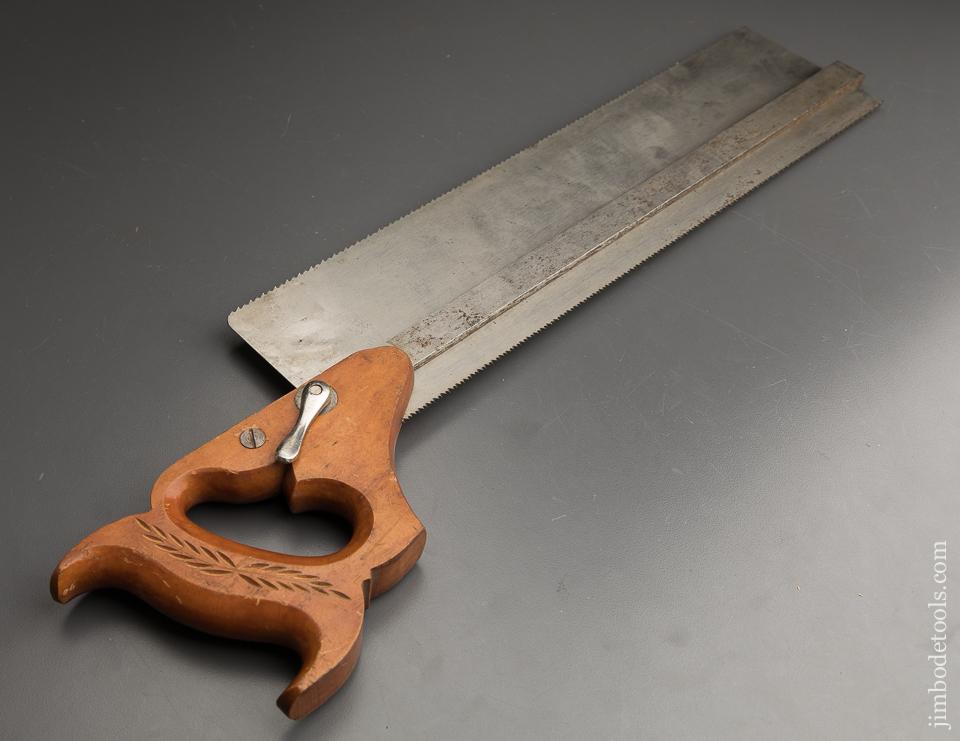 Rare! WUEST Patent January 9, 1906 KEEN KUTTER Dovetail Saw MINT & UNUSED! - 89634