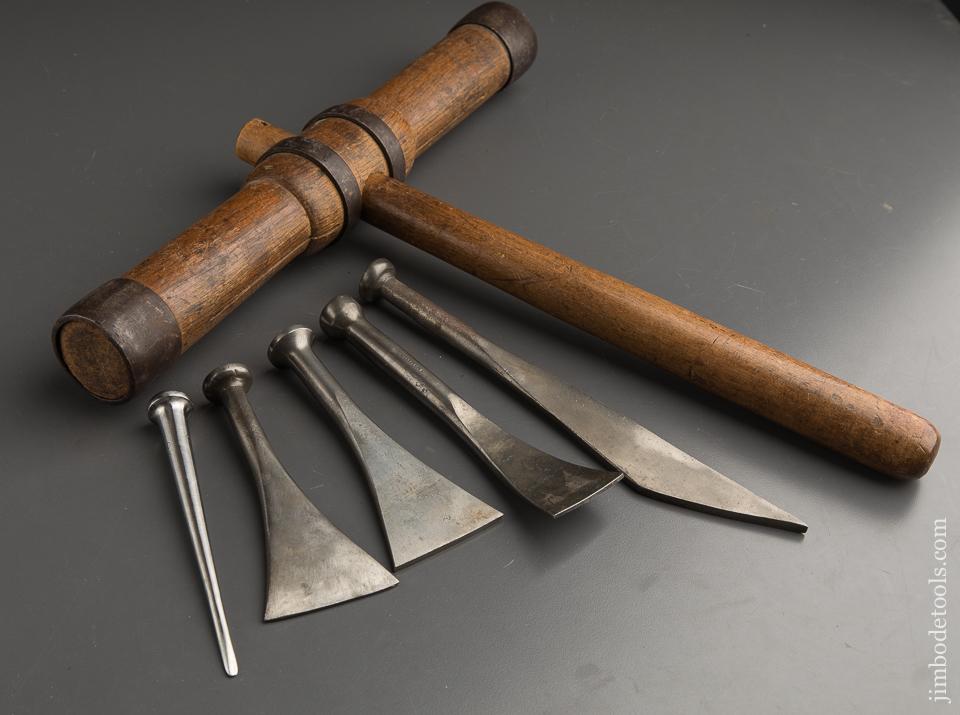 Caulking Mallet with Five Irons - 89635