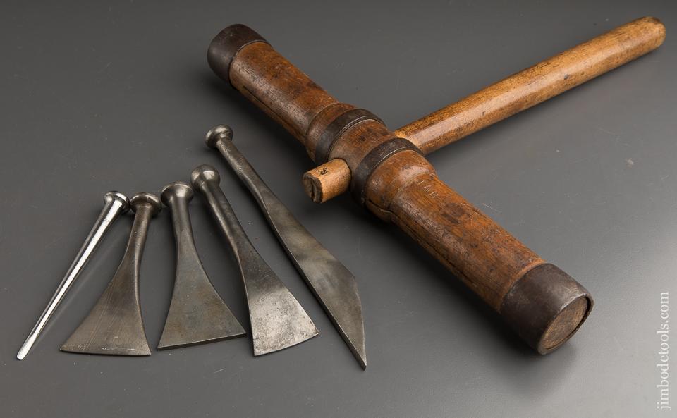 Caulking Mallet with Five Irons - 89635