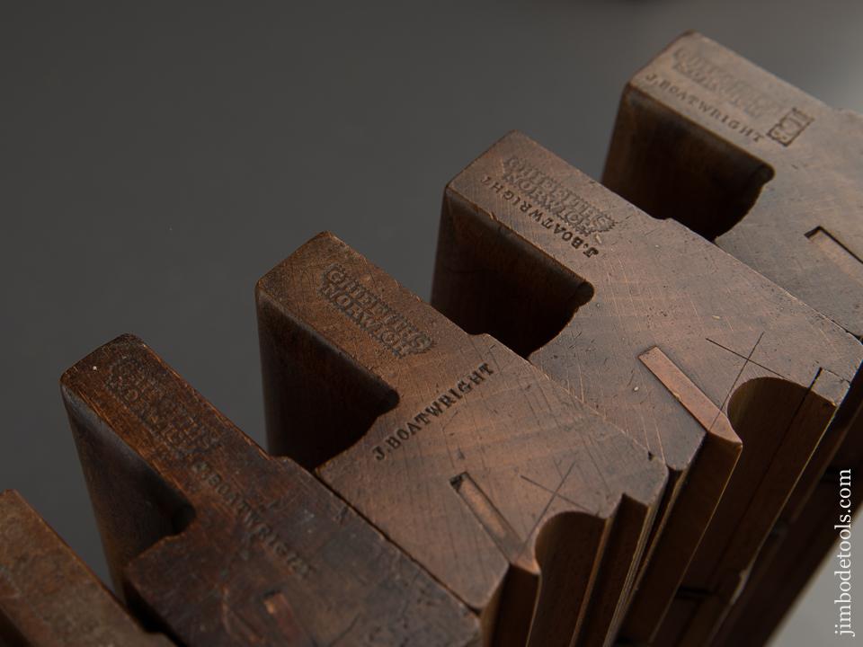 Graduated Set of Side Bead Moulding Planes by GRIFFITHS NORWICH - 89938
