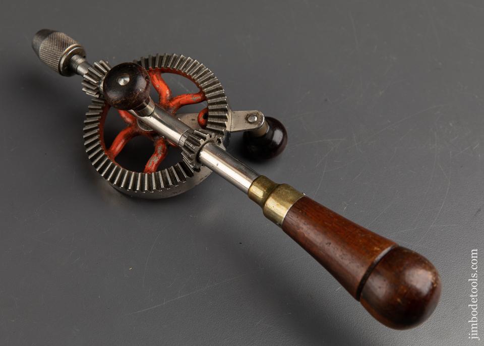 GOODELL-PRATT Egg Beater Hand Drill with Rosewood Fixtures - 90034
