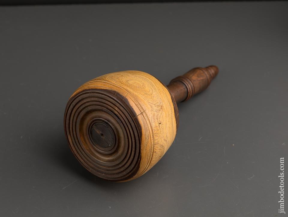 Stunning Fancy 32 ounce Lignum Vitae Mallet - 90081